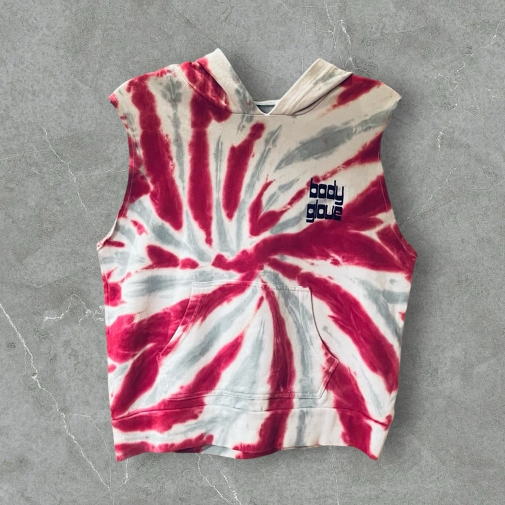 NWOT Body Glove Talia Tie Dye Sleeveless Hoodie